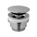 Донный клапан Paffoni click-clack steel ZSCA050ST, Нержавеющая сталь