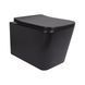 Унітаз підвісний Qtap Tern New Ultra Quiet безобідковий з сидінням Soft-close Black matt QT17332303ASMB, Черный матовый
