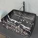 Умывальник VBI Asti M black onyx накладний VBI-013006, Черный матовый