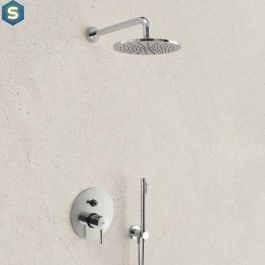 Душова система прихованого монтажу Paffoni Shower на 2 споживача з верхнім душем &Oslash;300 мм chrome KITLIG015CR300, Хром