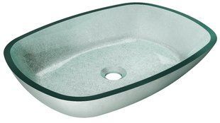 Умивальник Mexen Araks silver накладний MEX-24155411, Прозрачный