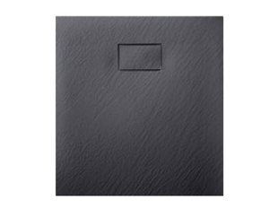 Душовий піддон Asignatura Perissa 90x90 49837002 чорний матовый, Черный матовый