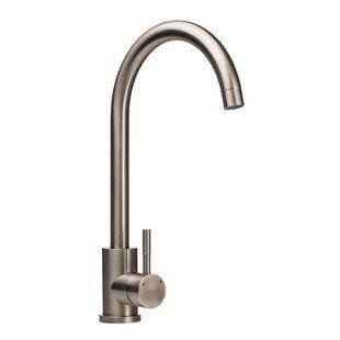 Смеситель для кухни Globus Lux Alpen SBT1-203S, Графитовый хром