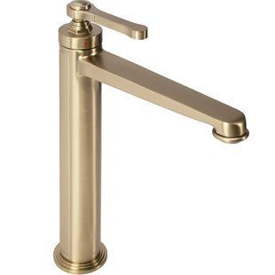 Смеситель для умывальника Rea Monaco brushed gold высокий REA-B4212, Золотой