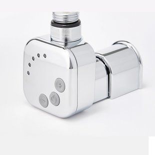 Электрический тен HeatQ HEC 300 Вт со скрытым подключением цвет хром (H300.CR.HID), Хром