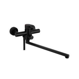 Смеситель для ванной Kroner KRP Edelstahl Klassisch - SCH070 CV025651, Черный матовый