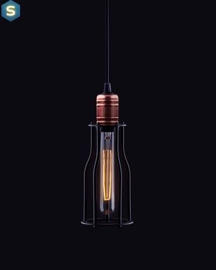 Підвісний світильник Nowodvorski 6337 Workshop E27 1x60W IP20 Bl