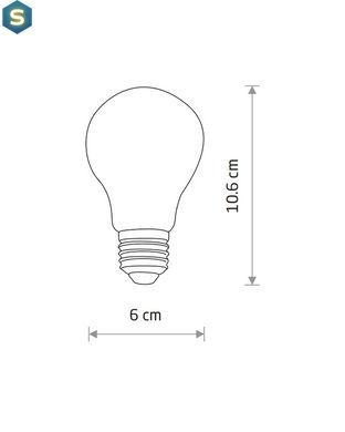 Лампочка Nowodvorski 10588 Bulb E27 1x10W 3000K 1100Lm IP20