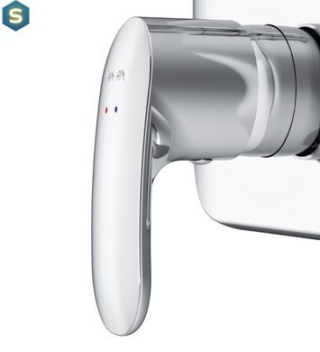 Смеситель скрытого монтажа с переключателем Am.Pm Sensation хром F3085000, Хром