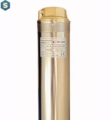 Насос скважинный с повышенной уст-тью к песку Optima 4SD 6/16 1,5 кВт 88м 3-х фазный