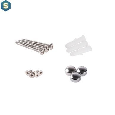 Шторка для ванны Qtap Standard BLM407513APL стекло Pear 6 мм, 75х130 см, левая, Левая, матовый, черный матовый