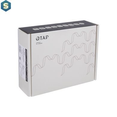 Змішувач для умивальника Qtap Presto QTPRE270GRP45581 Graphite, Графит