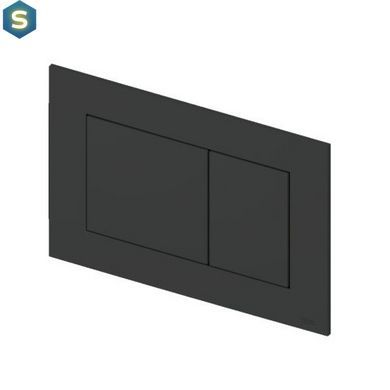 Клавиша смыва Tece Tece Now Black матовая 9240407 (9.240.407)
