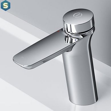 Смеситель для умывальника AM. PM Inspire V 2.0 нажимной F50A02500, Хром
