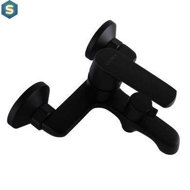 Змішувач для ванної Globus Lux Laguna GLA-0102NE-10-BB, Черный матовый