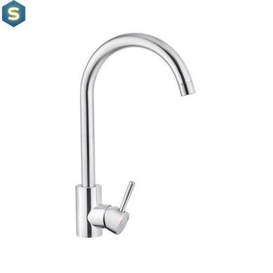 Смеситель для кухни Kroner KRP Edelstahl Klassisch - ESG035 CV023000, Хром матовый
