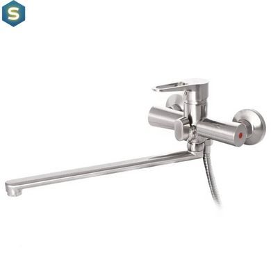 Смеситель для ванны Wezer PUD7-B045, хром, Хром