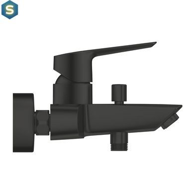 Набір змішувачів 3 в 1 для ванної кімнати Grohe QuickFix Start Black UA303301MQ, Черный матовый