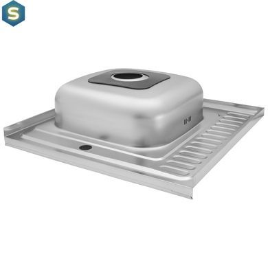 Кухонна мийка Kroner KRP Dekor-6060L (0,6 мм) CV022812, Decor
