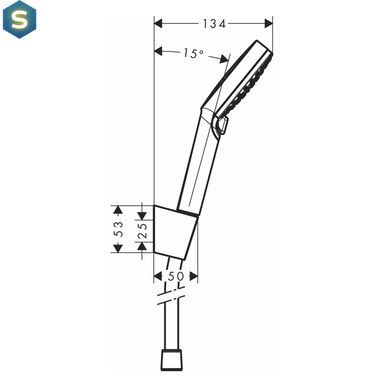 Душовий гарнітур Hansgrohe Crometta Vario EcoSmart 26694400