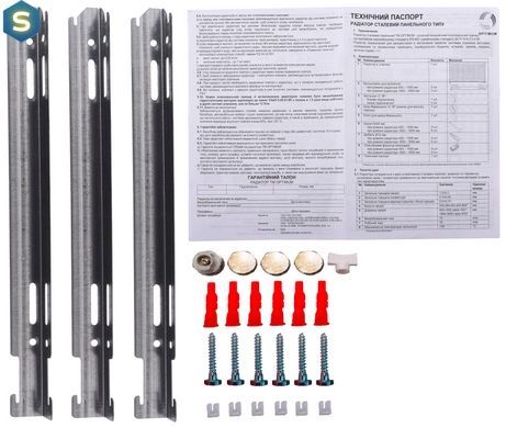 Радіатор сталевий панельний Optimum 22 низ/справа 500x1800 (без INNER) 000022036, Білий