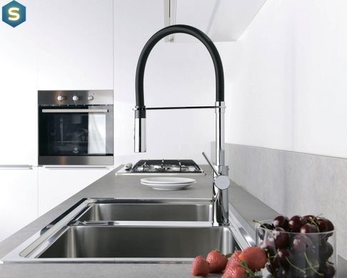 Змішувач для кухні Paffoni Light Professional LIG179CRNO, Хром