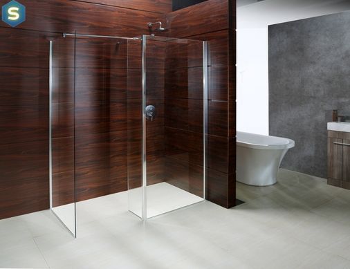 Душевая стенка Volle Walk-In 100x200 18-08-100H, прозрачный