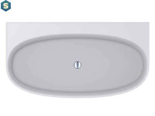 Ванна Miraggio Anna 1600x850 mirasoft 0001640, Белый матовый