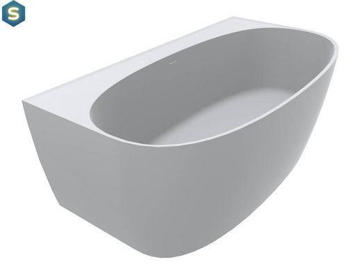 Ванна Miraggio Anna 1600x850 mirasoft 0001640, Белый матовый