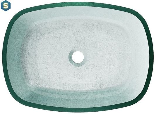 Умывальник Mexen Araks silver накладной MEX-24155411, Прозрачный