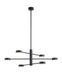 Подвесной светильник Nowodvorski 7946 Orbit GX53 6x8W IP20 Bl