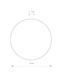 Светильник Nowodvorski 7634 Ring LED 1x7W 3000K 235Lm IP20 Bl