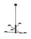Подвесной светильник Nowodvorski 7946 Orbit GX53 6x8W IP20 Bl