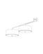 Люстра Nowodvorski 8843 Hawk E27 6x60W IP20 Wh