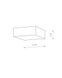 Стельовий світильник Nowodvorski 10424 Lid Square Led 1x15W 3000K 1100Lm IP20 Bl