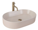Умивальник Rea Nadia 60 beige matt накладний REA-U9661, Бежевий