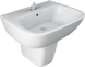 Умивальник RAK Ceramics One 60x46 EL0101AWHA, Білий
