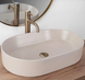 Умивальник Rea Nadia 60 beige matt накладний REA-U9661, Бежевий