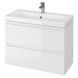 Тумба з мивальником Cersanit Moduo 80x38 біла