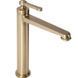 Змішувач для умивальника Rea Monaco brushed gold високий REA-B4212, Золотий