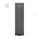 Полотенцесушитель водяной Terma Tune VWS 1800x490 Ral 9005 WGTSV180049K9M5Z8, Черный матовый