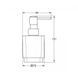 Дозатор для мила Grohe Selection Cube 40805000