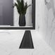 Дренажний канал Koller Pool Aqua 70cм та решіткою Line mattblack AQLMB0700