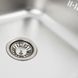 Кухонна мийка з нержавіючої сталі Platinum 8060 L декор (0,7/160 мм), Decor