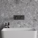 Смеситель для умывальника скрытого монтажа Omnires Contour antracite CT8015AT, Черный матовый
