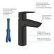Набір змішувачів 3 в 1 для ванної кімнати Grohe QuickFix Start Black UA303301MQ, Черный матовый