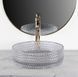 Умивальник Rea Cristal 35 light grey накладний REA-U9615, Прозрачный