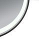 Дзеркало Qtap Gemini 800х700 з LED-підсвічуванням Touch, з антизапотіванням, з димером температури кольору (3000-6500K) Reverse QT2578R8072B