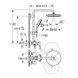 Душевая система Grohe QuickFix Vitalio Comfort System 250 26985001, Хром