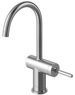 Смеситель для умывальника Kohlman Maxima chrome QB150M, Хром
